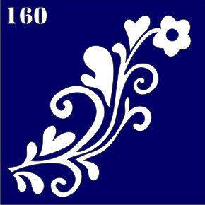 

Трафареты для био-тату 6х6 (№ 160)