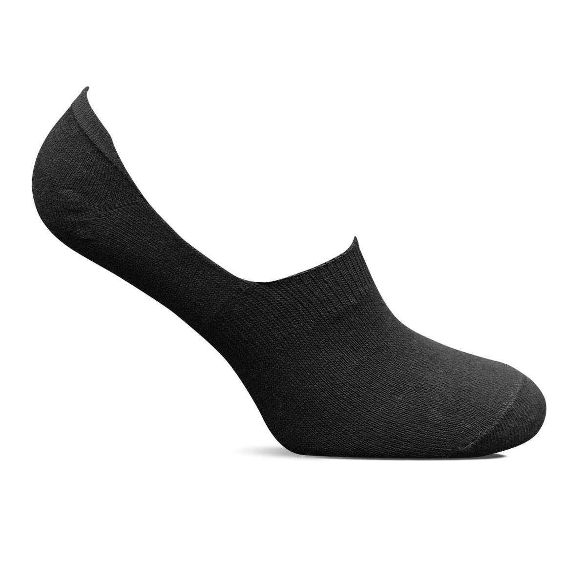 

Следки хлопковые Лана Лайкра черные сетка, Черный