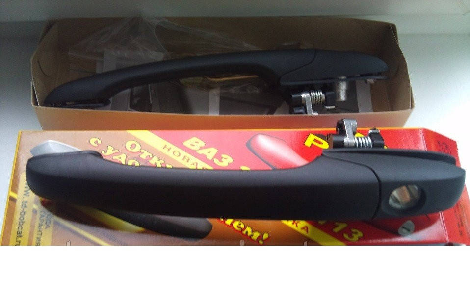 

Ручка дверна зовнішня 2108 ЄВРО "Рись" металічна (комплект - 2шт)