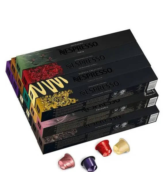 

Ознакомительный набор Nespresso BSETSELLER KIT, - 150 шт. (кофе в капсулах)