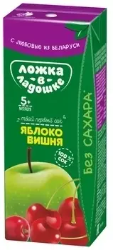 

Детский сок Ложка в ладошке 200мл от 5 мес