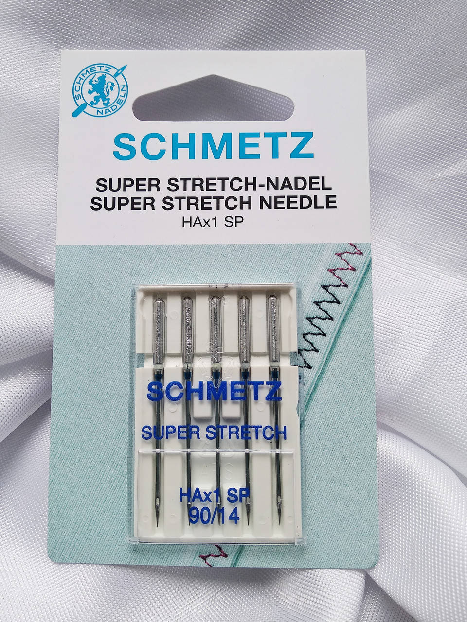 

Голки побутові, Schmetz SuperStretch №90