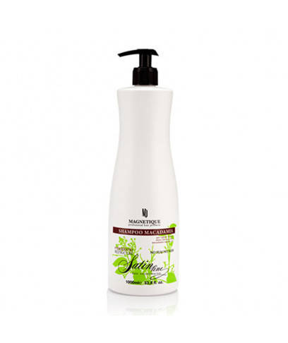 

Шампунь с маслом макадамии и кератином Magnetique Satin Line Shampoo Macadamia Resrtucture 1000 мл (8872Gu)