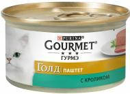 

Консервы Gourmet Gold для кошек, паштет с кроликом, 85 г (24шт/уп)