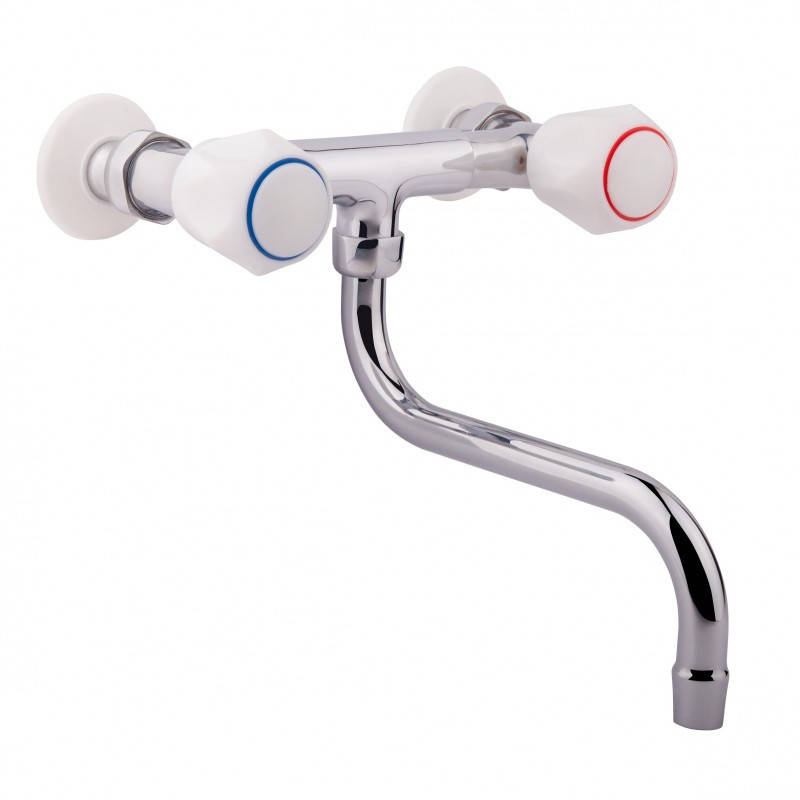 

Смеситель настенный Нижн.излив арт.СМ11У1Х2