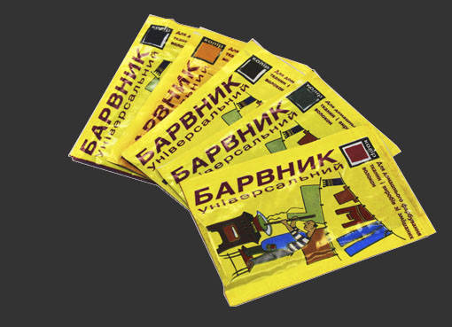 

Краситель для ткани универсальный МОКРЫЙ АСФАЛЬТ-6г (У-18т)