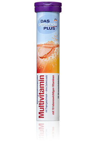 

Витамины-шипучки Das Gesunde Plus Multivitamin Мультивитамин 20 таблеток