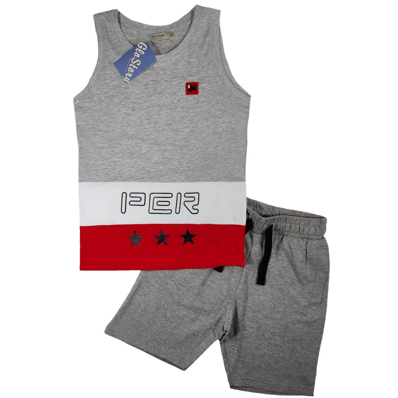 

Костюм трикотажный майка-+шорты для мальчиков 134,140,146,158,164 158