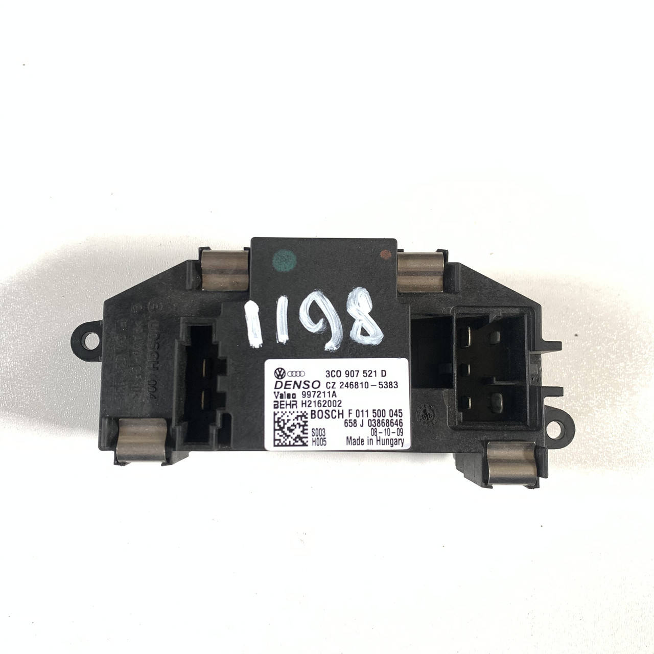 

Резистор печки климат VW passat b6 touran caddy Golf 5 tiguan a5 skoda 3c0907521d