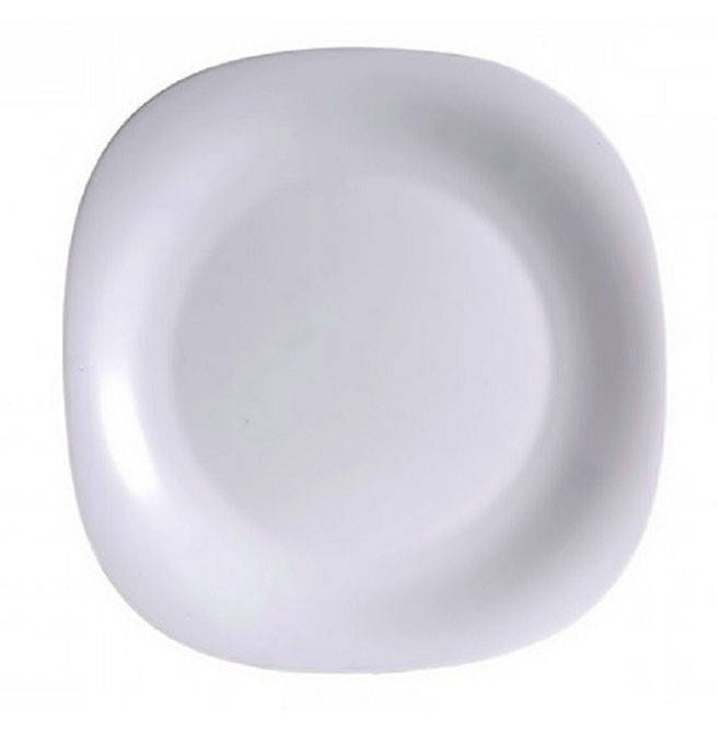 

Luminarc L4454 тарелка десертная Carine White 190мм квадратная, Белый