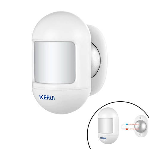 

Датчик движения мини ИК PIR 433МГц для GSM сигнализации KERUI P831