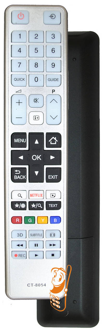 

Пульт Toshiba CT-8054 (LCD TV/TXT), Черный