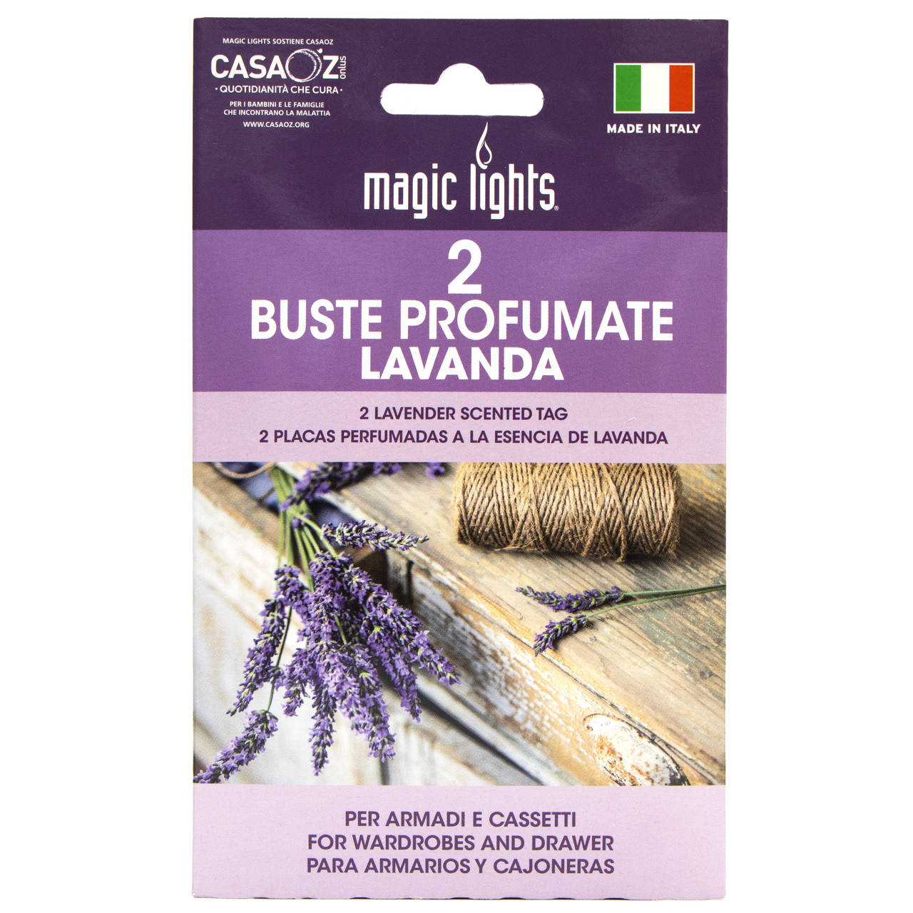 

Набор ароматических Саше Magic Lights, 2 шт, Лаванда (20415)