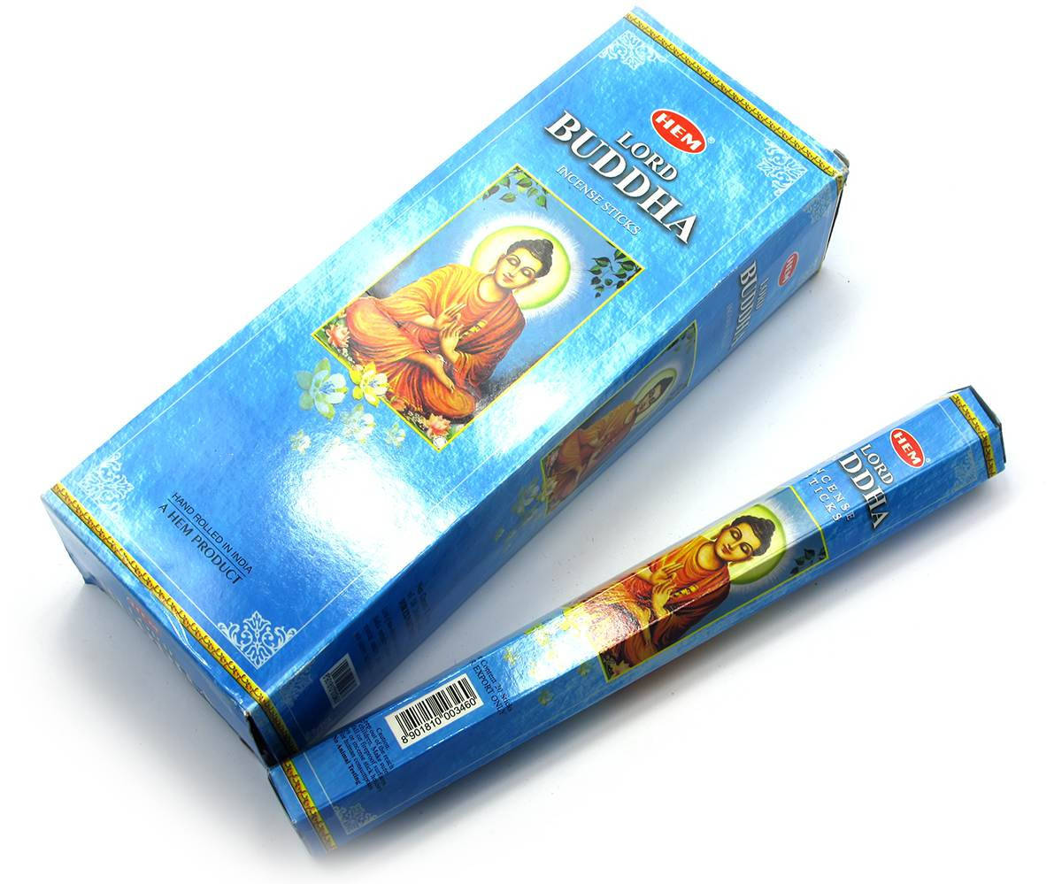 

Аромапалочки Lord Buddha (Бог Будда) (Hem) (20 палочек/уп) шестигранник