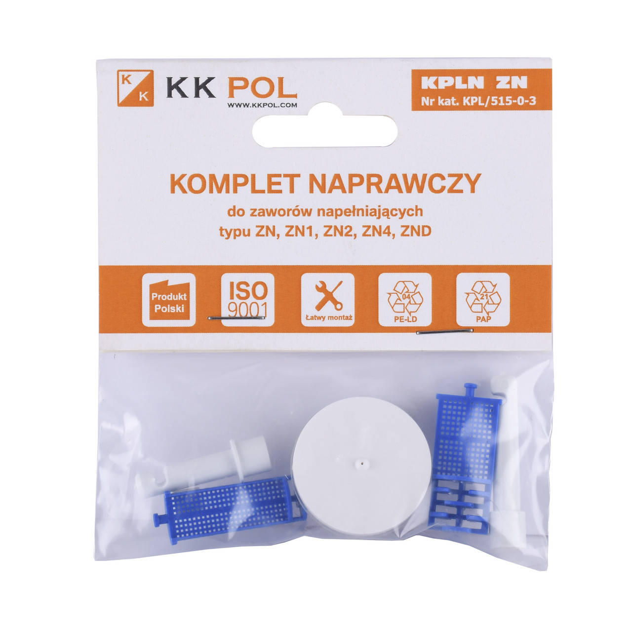 

Ремкомплект для клапана заполнения K.K.POL ZN KPL/515-0-3