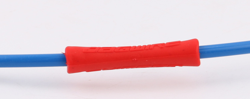 

Защита протектор кабеля / тросика / рубашек силикон от перетирания кабелей и ЛКП «трубка» "JAGWIRE" / "TRLREQ" КРАСНЫЙ