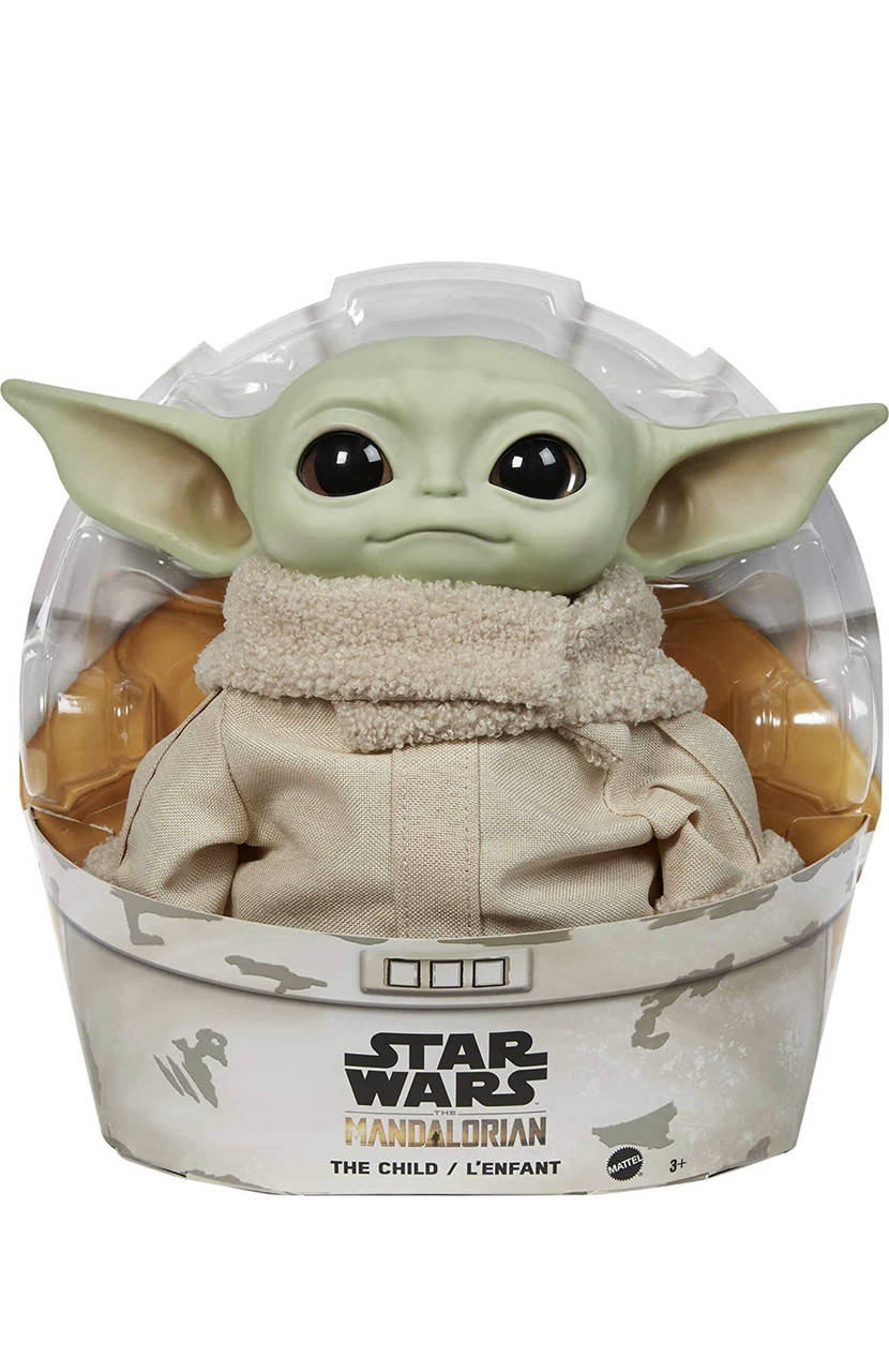 

Мягкая игрушка Mattel Star Wars Малыш Йода, Зелёный