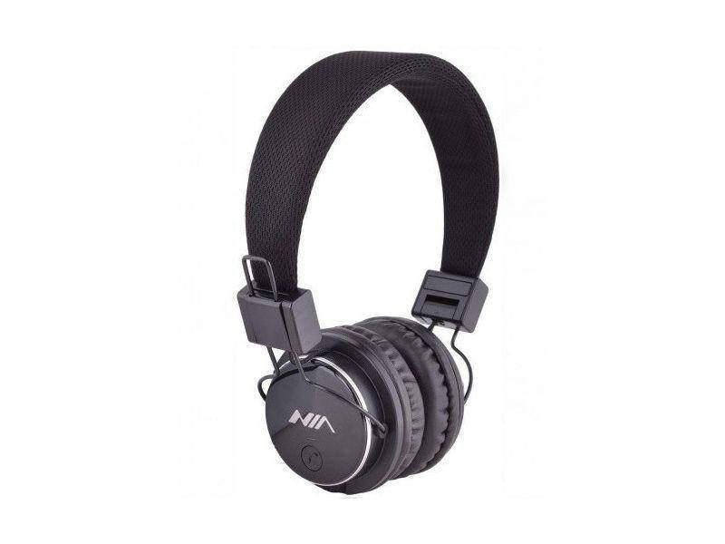 

Беспроводные Bluetooth наушники 4в1 NIA Q8-851S с МР3 black, Черный