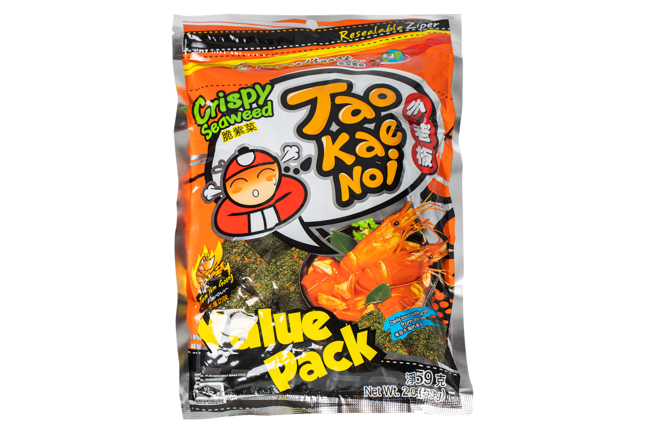 

Норі снек Том Ям TAO KAE NOI 59 г