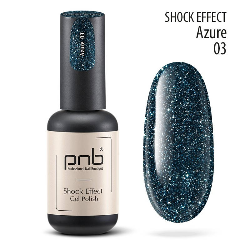 

Гель-лак для ногтей PNB Gel Shock Efect №03 Azure 8 мл (16329Gu)