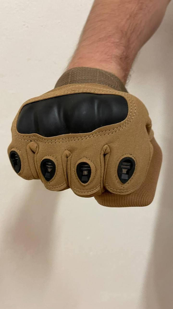 

Тактичні перчатки Gloves FF 1 в чорному кольорі L