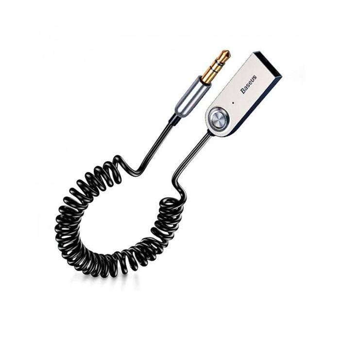 

FM-трансмиттер Baseus BA01 Bluetooth USB to AUX cable Black CABA01-01