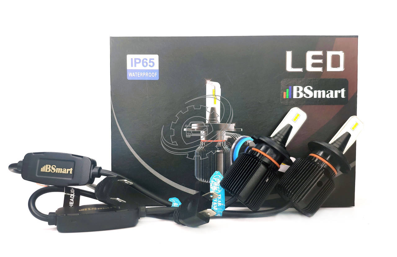 

Авто лампы LED светодиодные BSmart M1 CSP Южная Корея H7 8000Лм 40Вт 12-24В