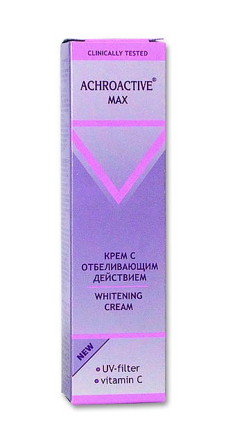 

Универсальный отбеливающий крем для лица Ахроактив МАКС (Ахромин)