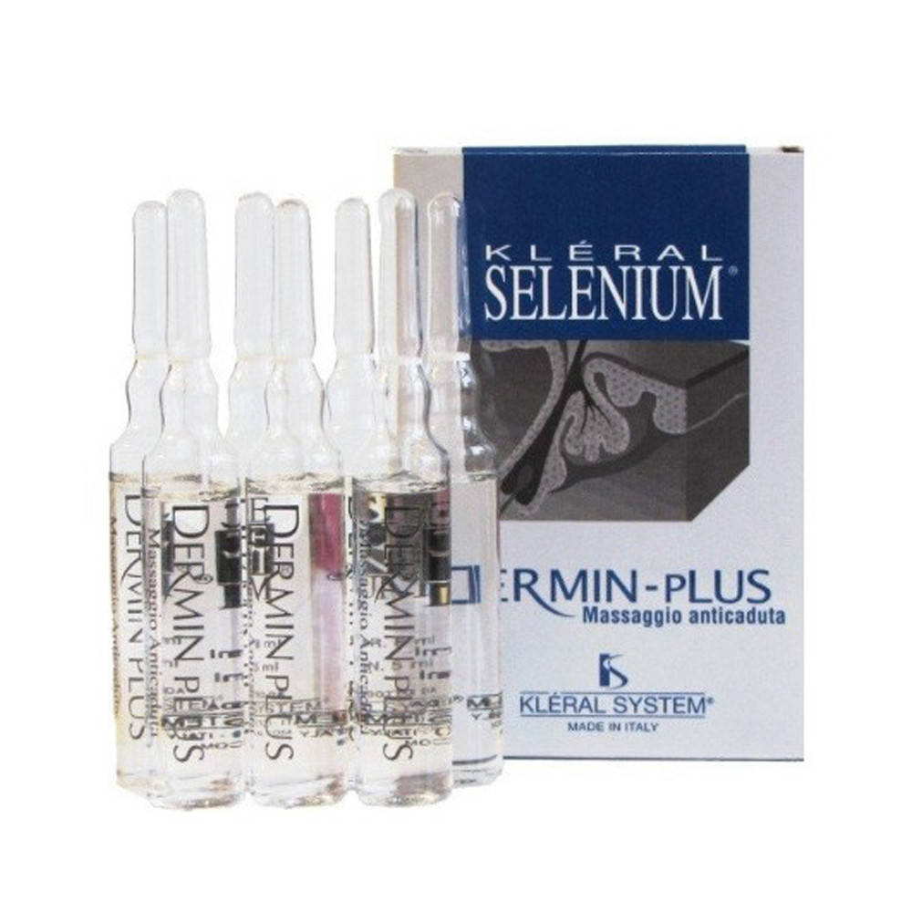 

Ампулы против выпадения волос Kleral System Selenium Dermin Plus 7 шт*8 мл и 21 шт*8 мл