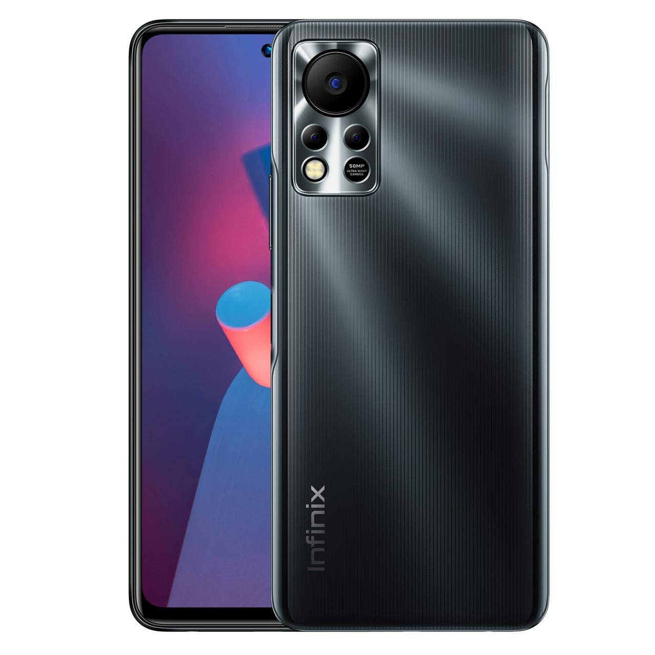 

Смартфон Infinix Hot 11S (X6812B) 4Gb/64Gb Polar Black, Черный