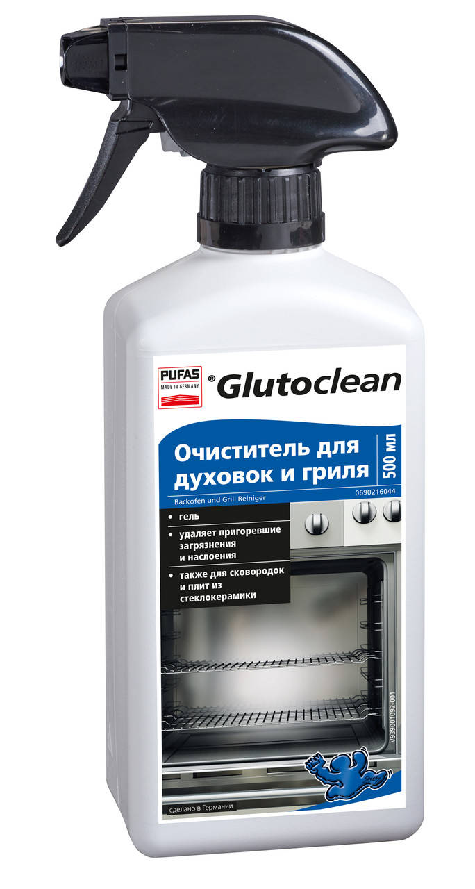 

Очиститель для духовок и гриля Glutoclean, 500мл