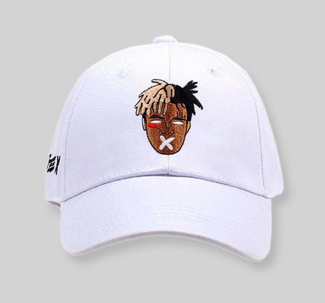 

Кепка Бейсболка Мужская Женская City-A с лицом XXXTentacion Белая, Белый