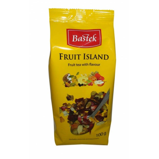 

Чай фруктовий Bastek Fruit Island з квітами, 100 г.