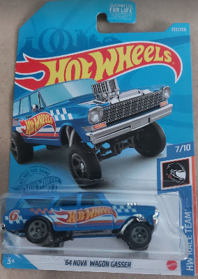 

Машинка Hot Wheels '64 Nova Wagon Gasser