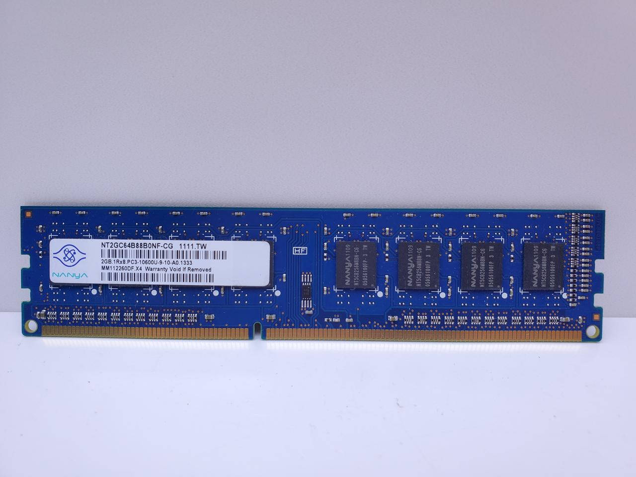 

Оперативна пам'ять Nanya DDR3 2Gb 1333Mhz/PC10600