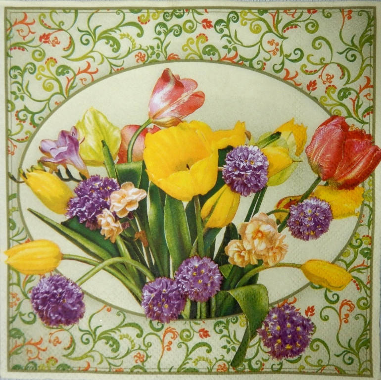 

Салфетка для декупажа ЦЛ-77 (33х33см)