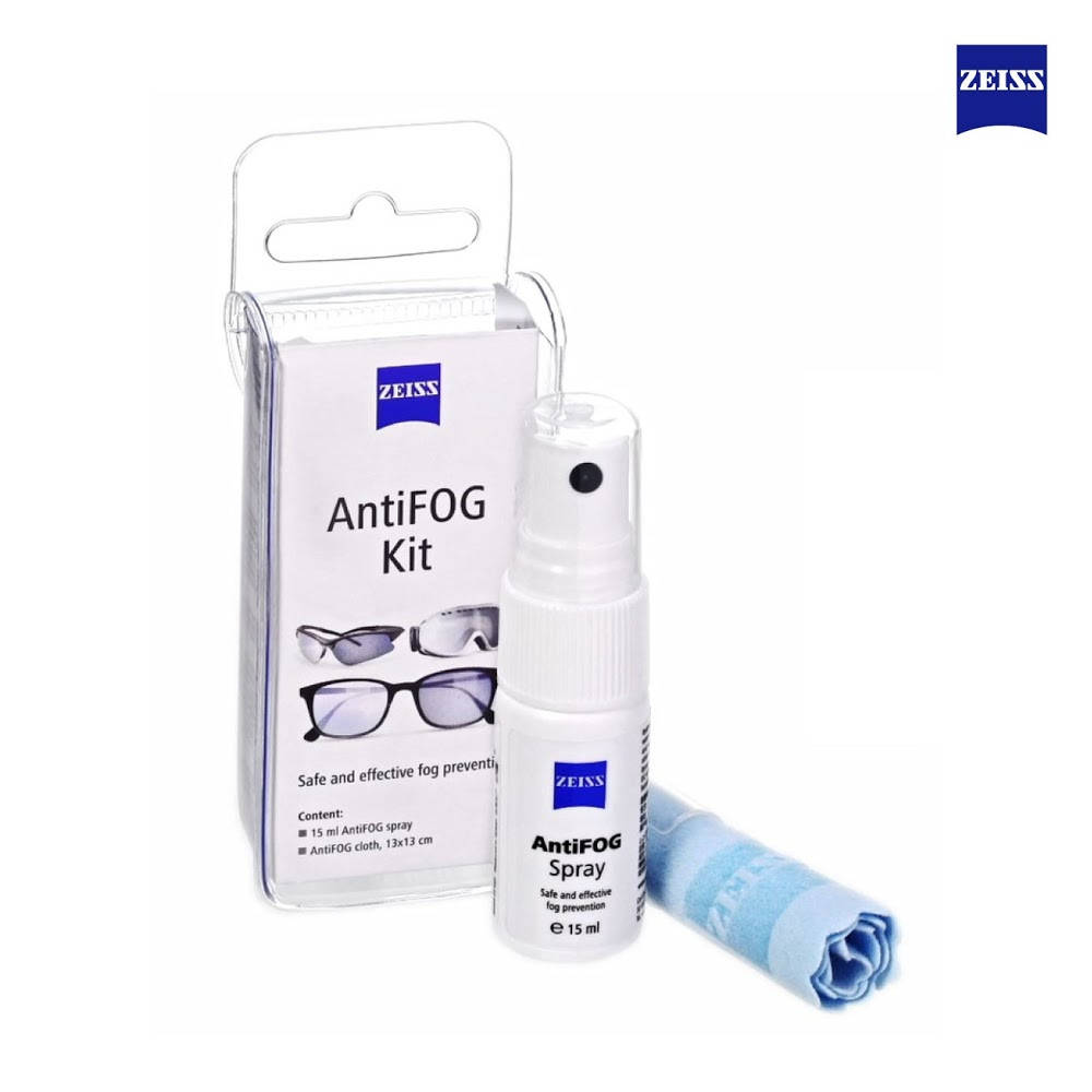 

Zeiss Anti-fog. Набор от запотевания. Спрей 15 мл + салфетка