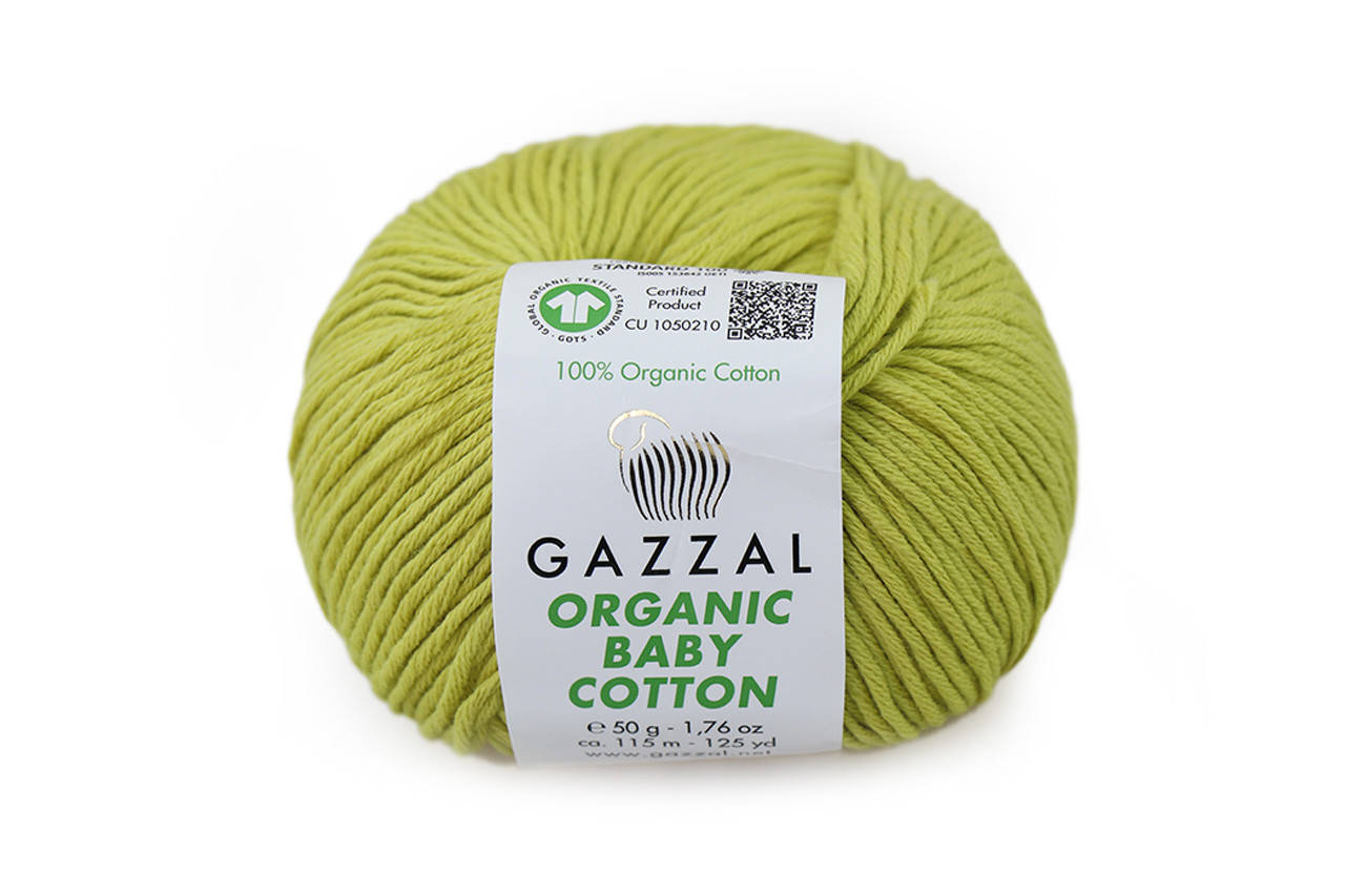 

Gazzal Organic Baby Cotton, Оливковый №426
