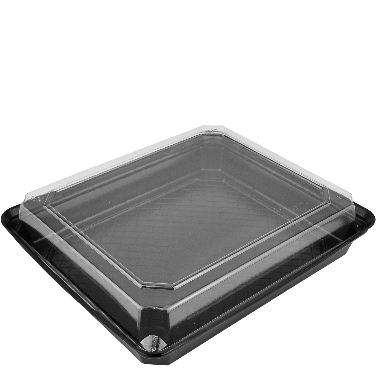 

Контейнер с крышкой (РЕТ) для суши 1250 мл черный 270х200х35 мм