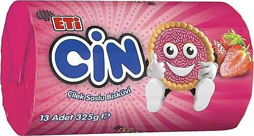 

Печенье с желем клубника 325 г. ETI cin