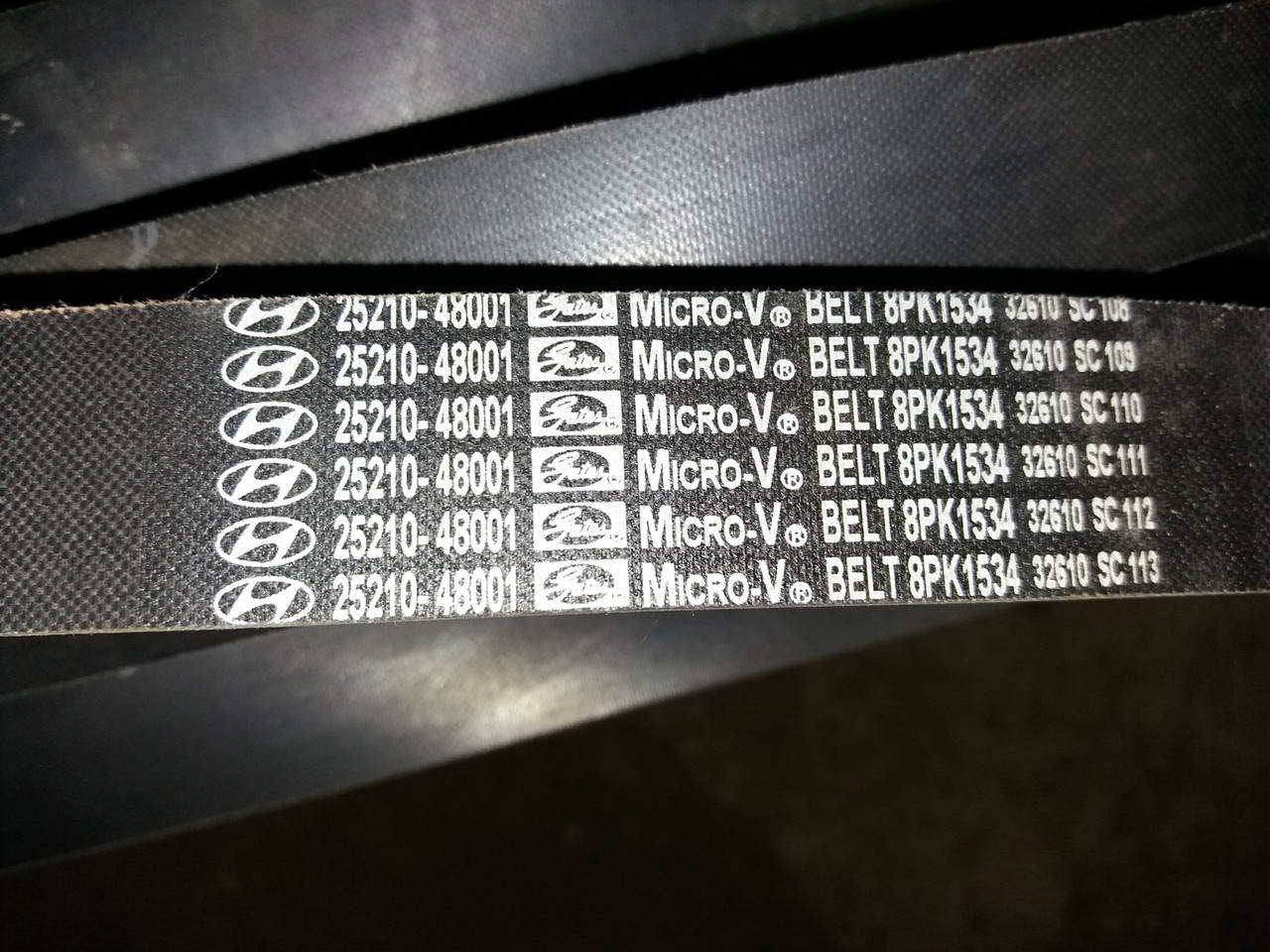 

Ремень приводной Hyundai HD 65/72/78