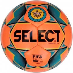 

Мяч футзальный Select Futsal Tornado FIFA NEW (011) оранж/син