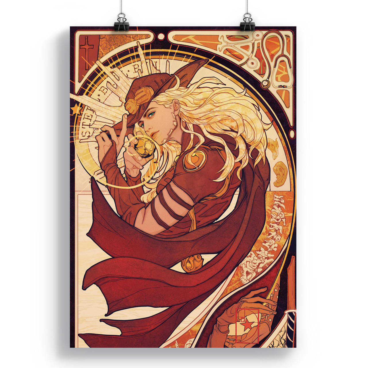 

Плакат Невероятное приключение ДжоДжо | JoJo's Bizarre Adventure 111