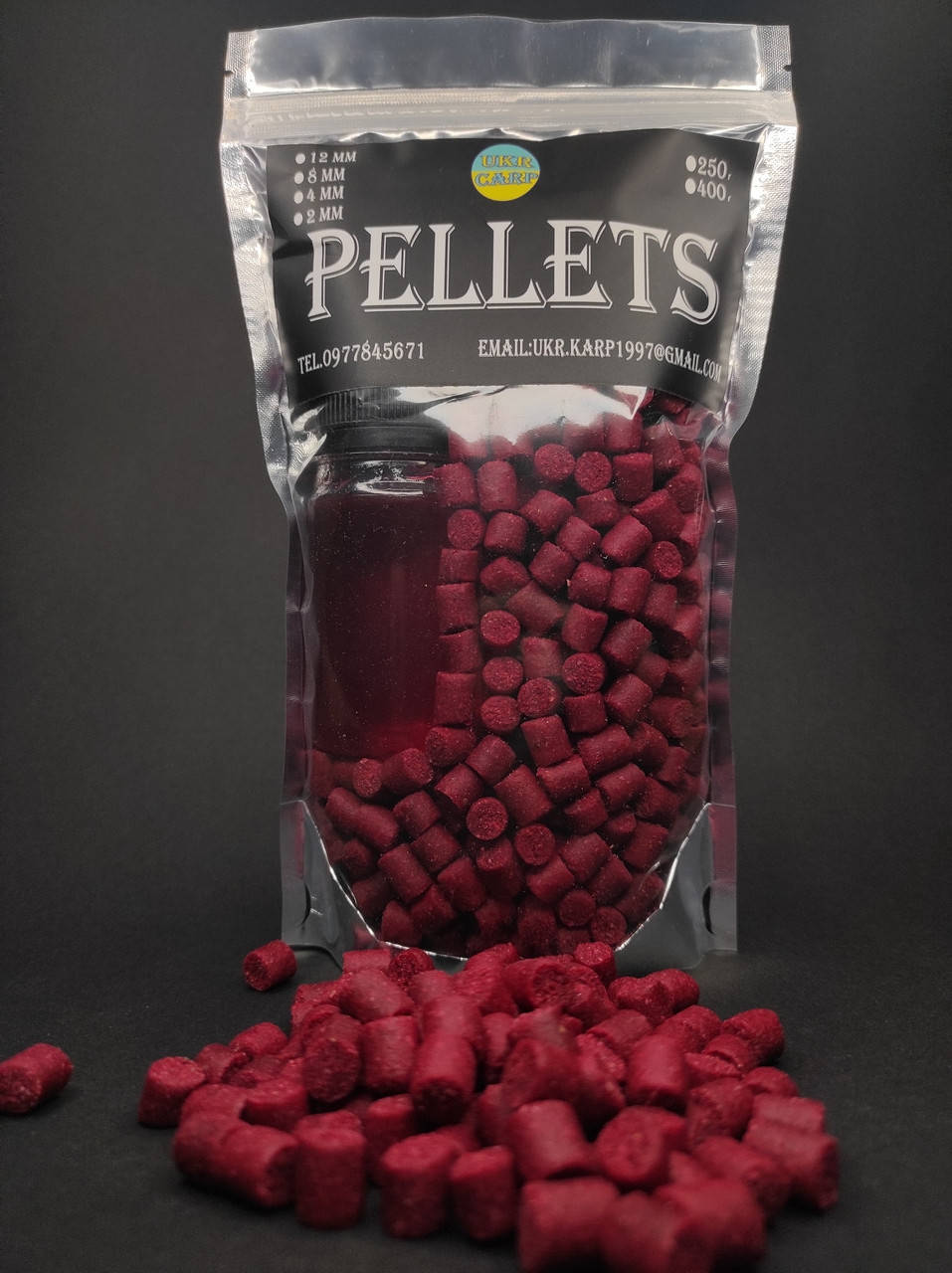 

Пеллетс прикормочный 8 мм 250 г + Ликвид 50 мл Криль