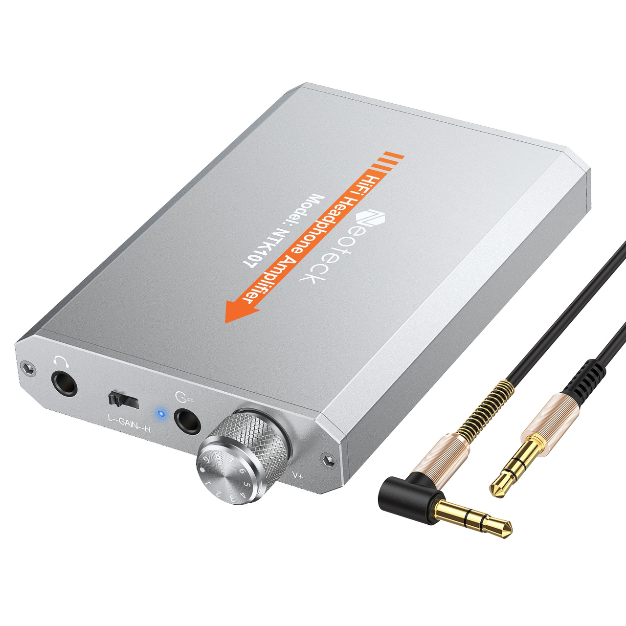 

Усилитель звука Neoteck NTK107 silver, Серый