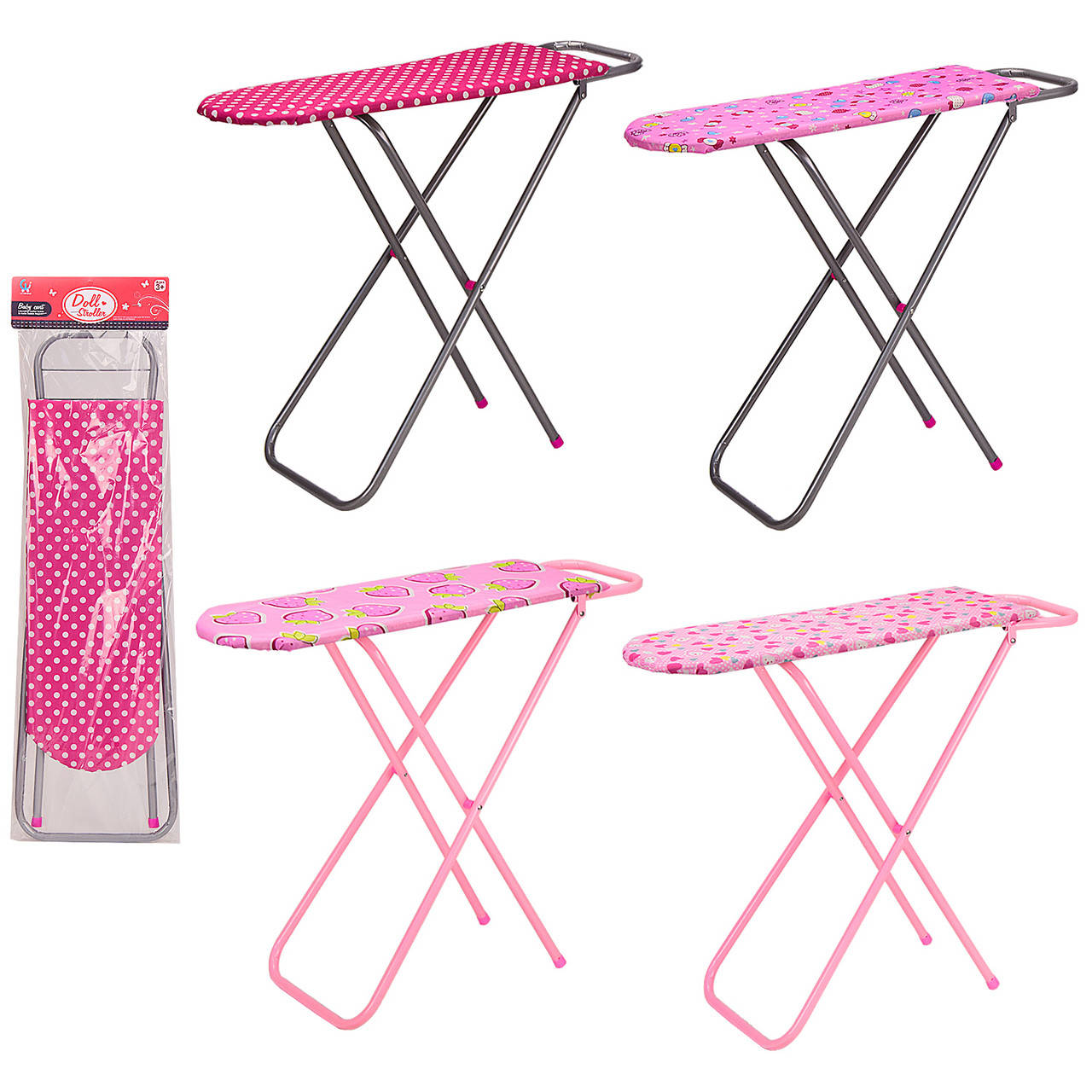 

Гладильная доска 6607B-5/8/9/10 4 вида, металл, в собранном виде 61.5*19*51.3 см