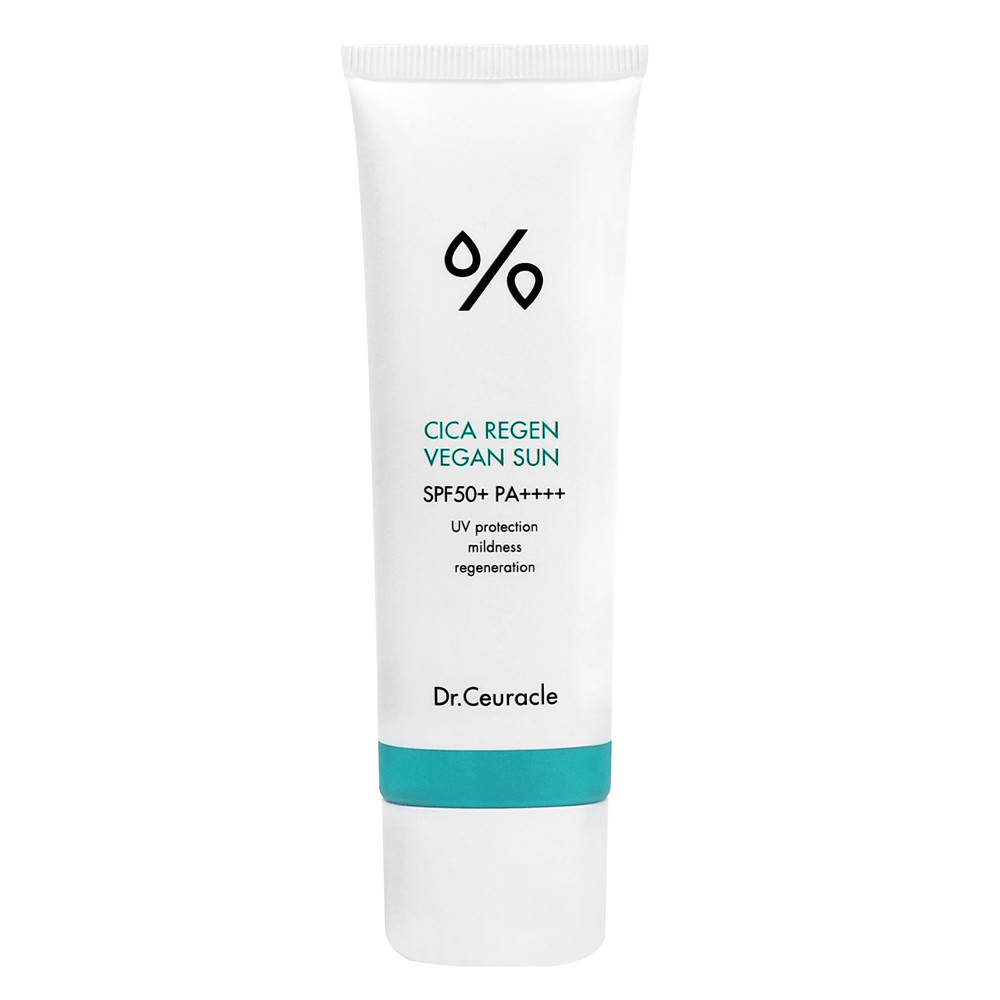 

Легкий солнцезащитный крем с центеллой Cica Regen Vegan Sun SPF 50+ PA++++, 50 мл