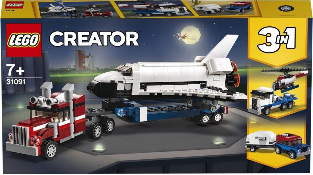 

Конструктор LEGO Creator Транспортувальник шатлів 341 деталь (31091) , оригинал