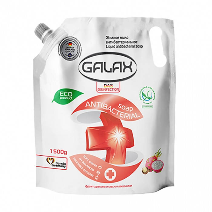 

Galax Рідке мило антиб. з фруктом дракона і олії макадамії 1,5л (Doypack) 721723