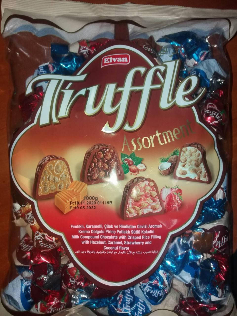 

Шоколадные конфеты Truffle Assortment Ассорти 1 кг